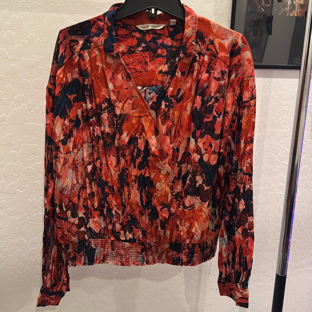 Soft Surroundings Button Up Top - image 1